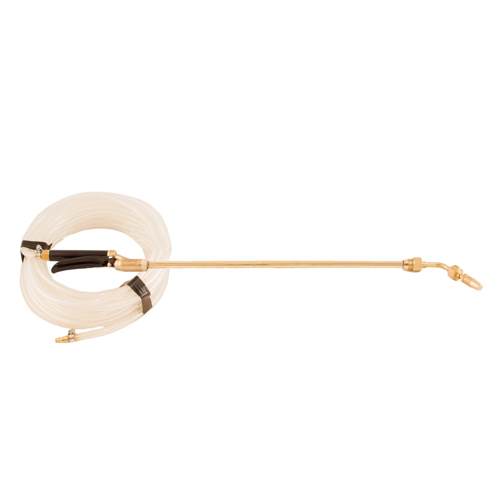 Heavy Duty Brass Spray Lance complete with 30ft hose and snap-on tail piece (8046)